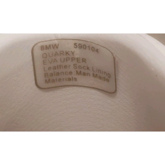 Quark Quarky Clogs Shoes Size 8 White EVA Slip On Nursing Work 570204 - Picture 5 of 8